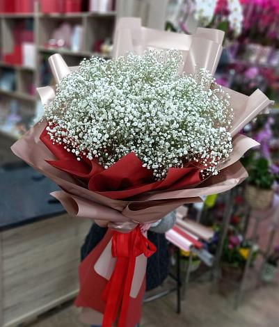 Букет цветов из: Гипсофила в Динской