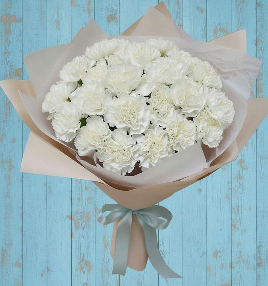 Букет цветов из: Гвоздики в Динской