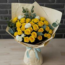 Букет цветов из:  Розы #REPLACE_PRED# Динской