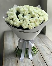 Букет 35 Белых роз в Динской