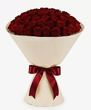 Букет 101 Бордовая роза Блэк Бакарра в Динской