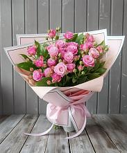Букет Розовый кустик в Динской