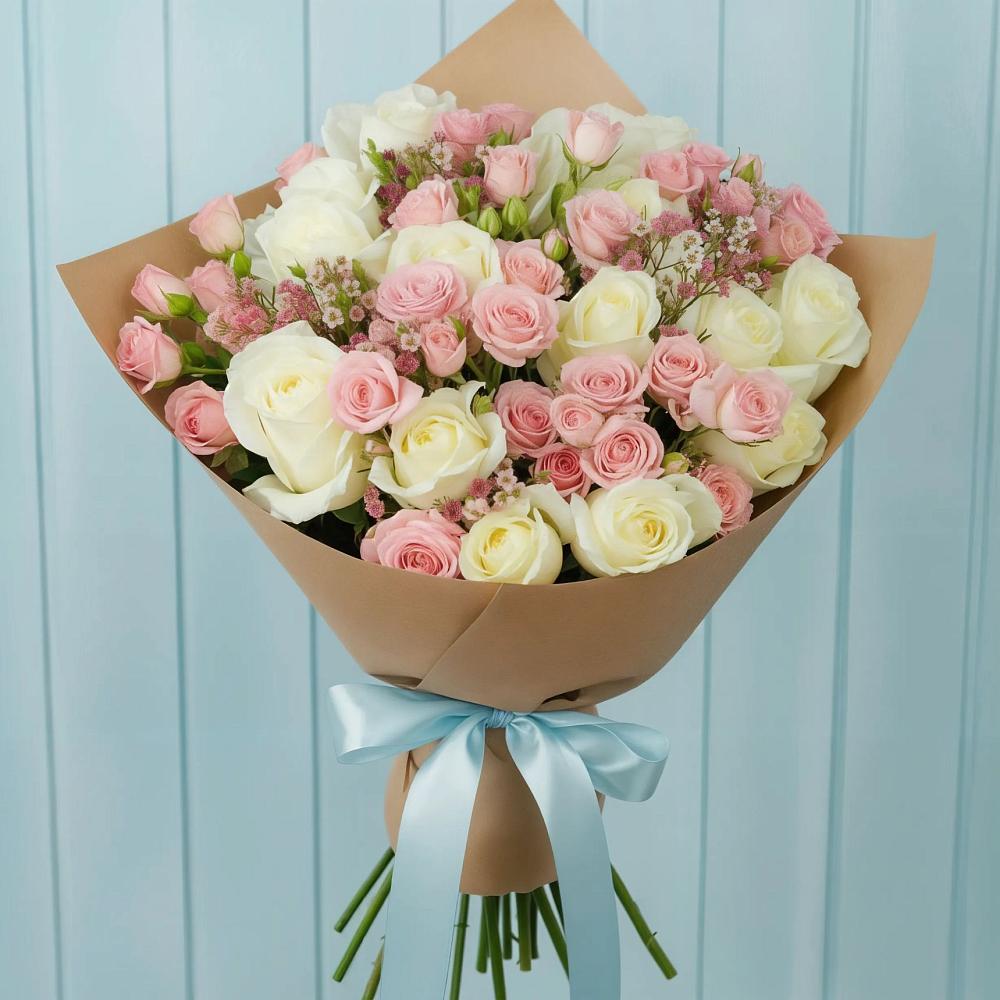 Букет цветов из: Розы в Динской