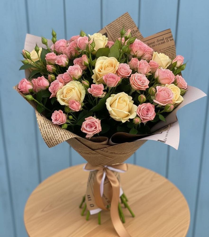 Букет цветов из: Розы в Динской