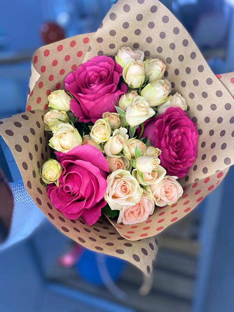 Букет цветов из: Розы в Динской