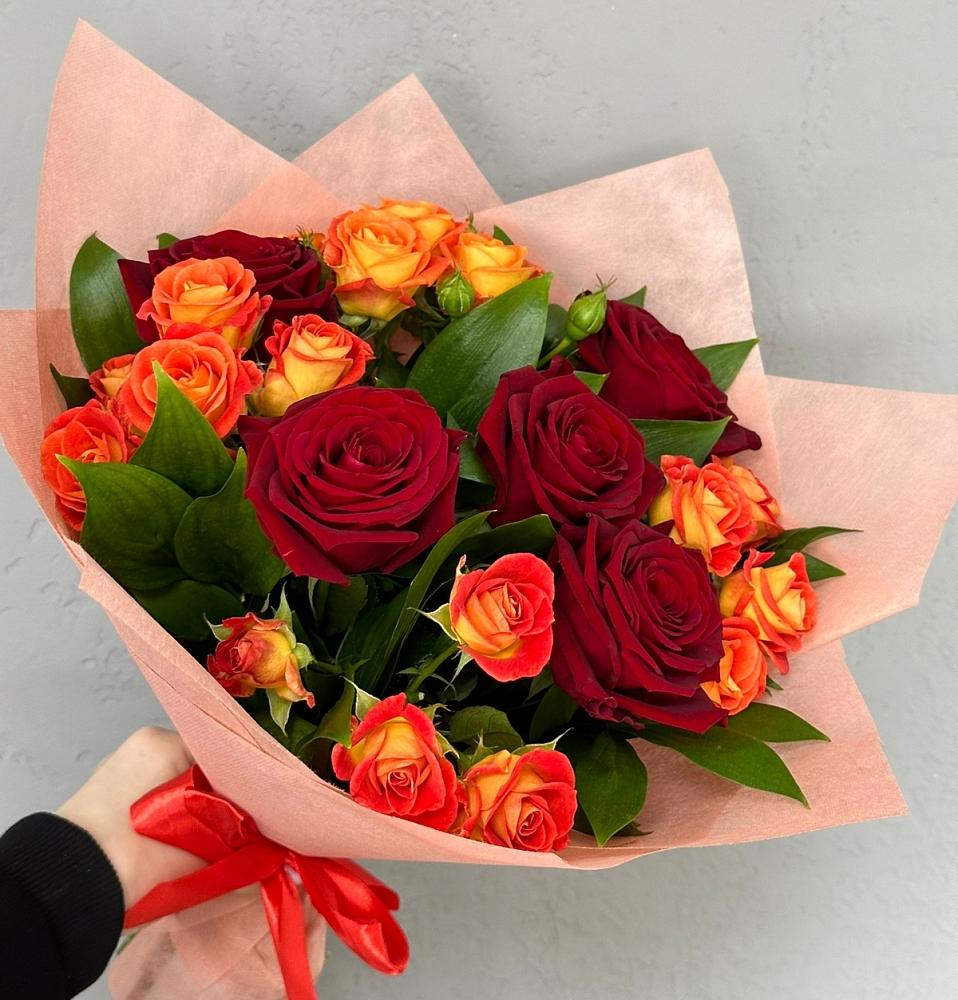 Букет Любовь и восторг в Динской