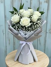 Букет цветов из:  Розы в Динской