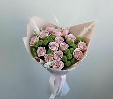 Букет цветов из:  Розы и Хризантемы #REPLACE_PRED# Динской