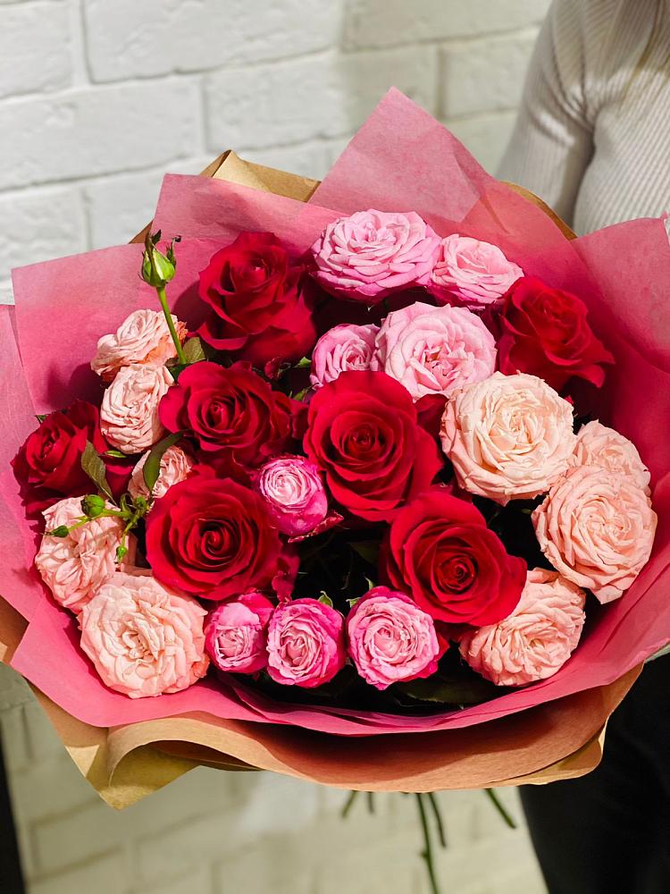 Букет цветов из: Розы в Динской