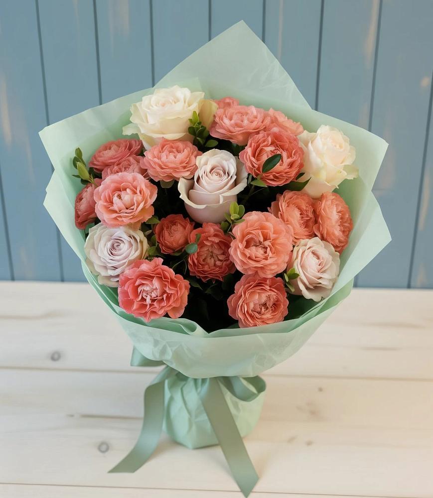 Букет цветов из: Розы в Динской