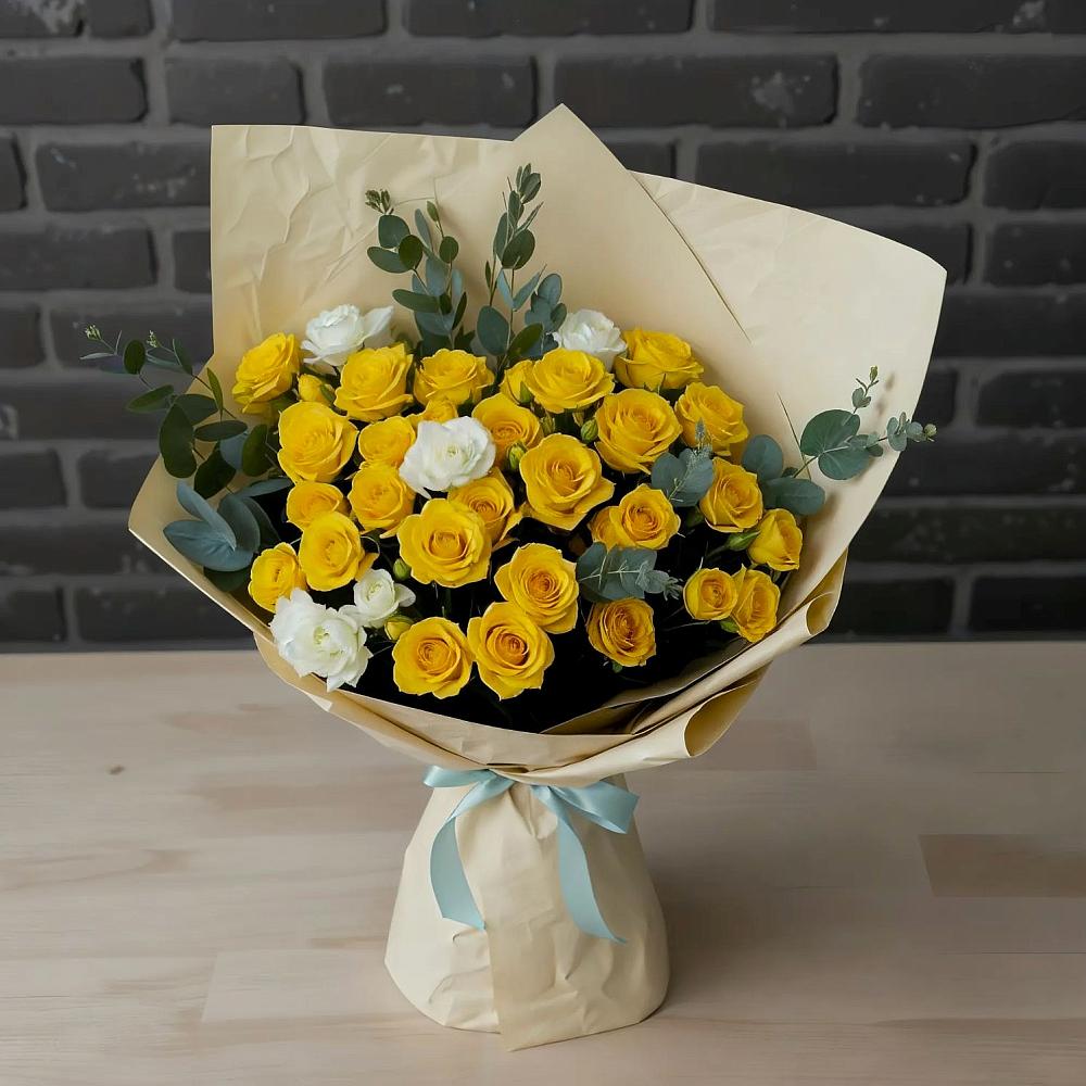 Букет цветов из: Розы в Динской