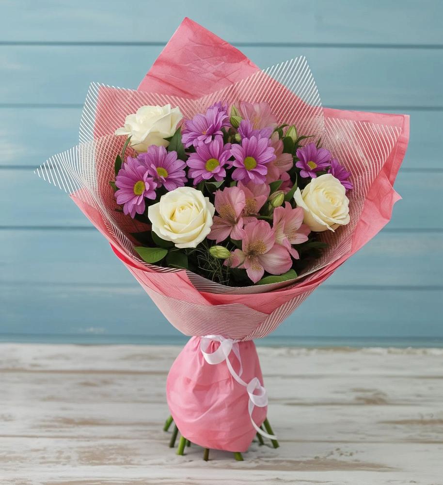 Букет цветов из: Герберы в Динской