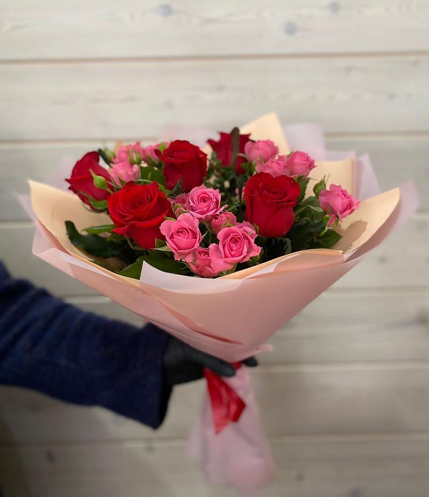 Букет цветов из: Розы в Динской