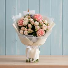 Букет цветов из:  Розы в Динской