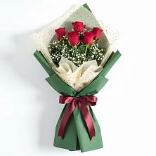 Букет цветов из:  Розы в Динской