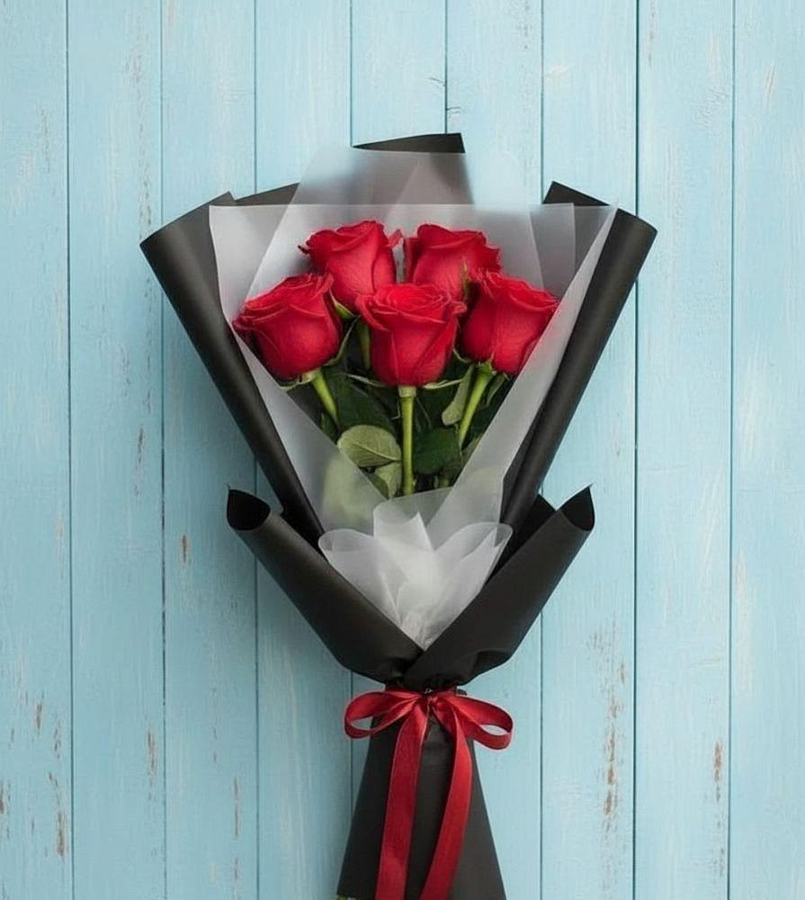 Букет цветов из: Розы в Динской